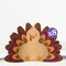 Big Dot of Happiness 3D Thanksgiving Turkey Centerpiece Table Decorations, Freestanding Fall Friendsgiving Party Decor, Turkey Centerpieces - 8 Count